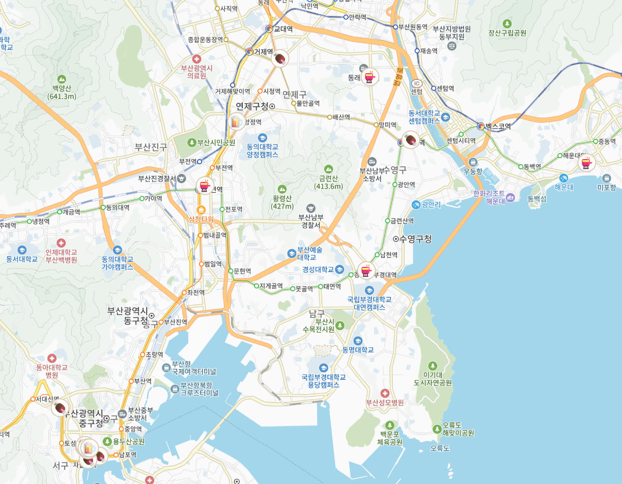 부산 족발·곱창 맛집 0곳｜야식·술상 단골